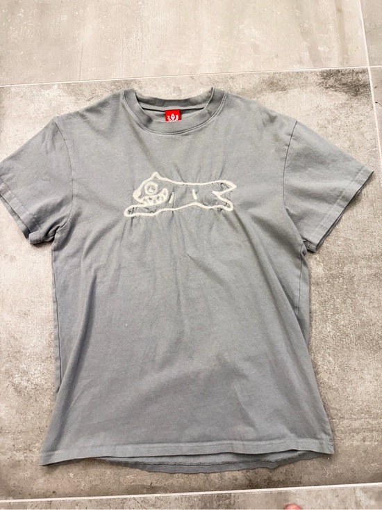 Other - Vintage Gray Short-Sleeve Graphic Men’s T-Shirt -Dog Motif.
